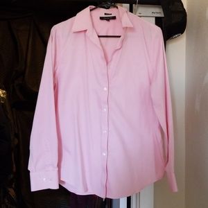 Pink collared shirt